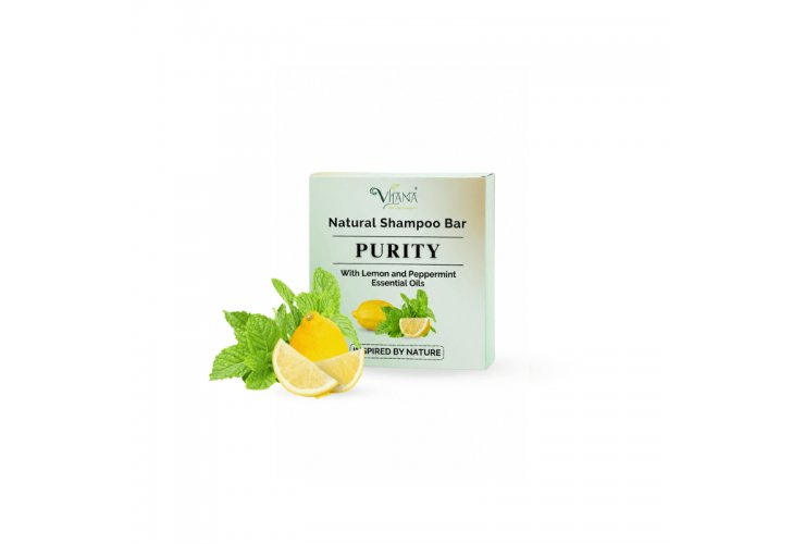 Purity – švelnus kietasis šampūnas sausiems plaukams – Vilana