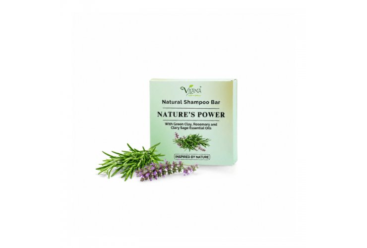Nature's Power – Shampoo Bar for Greasy Hair – Vilana