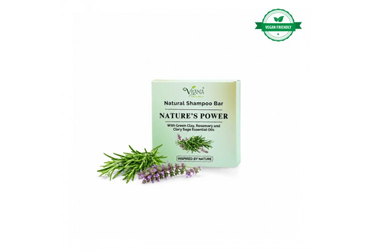 Nature's Power – kietasis šampūnas riebiems plaukams – Vilana