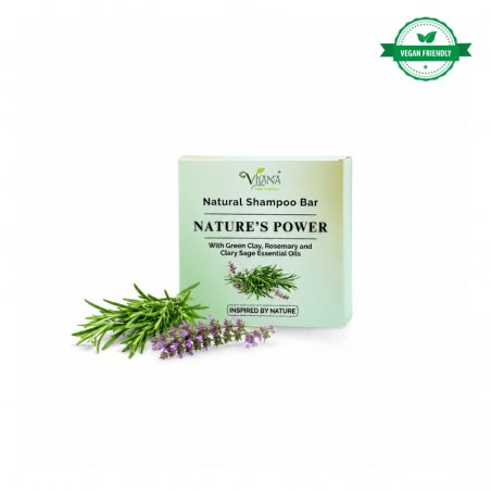 Nature's Power – kietasis šampūnas riebiems plaukams – Vilana