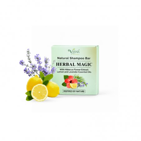 Herbal Magic – natūralus žolelių kietasis šampūnas – Vilana