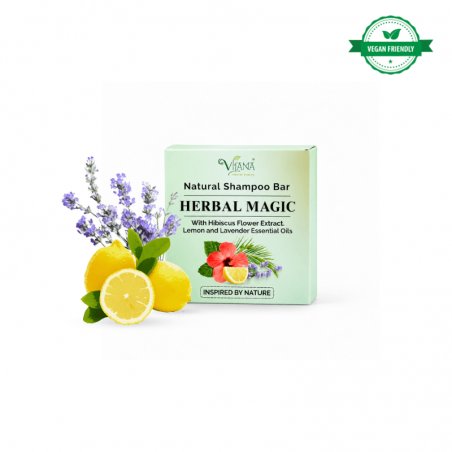 Herbal Magic – natūralus žolelių kietasis šampūnas – Vilana